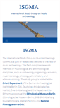 Mobile Screenshot of musicarchaeology.org